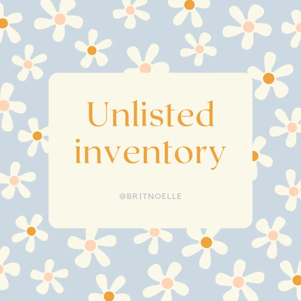 Unlisted Inventory - Picture 1 of 1